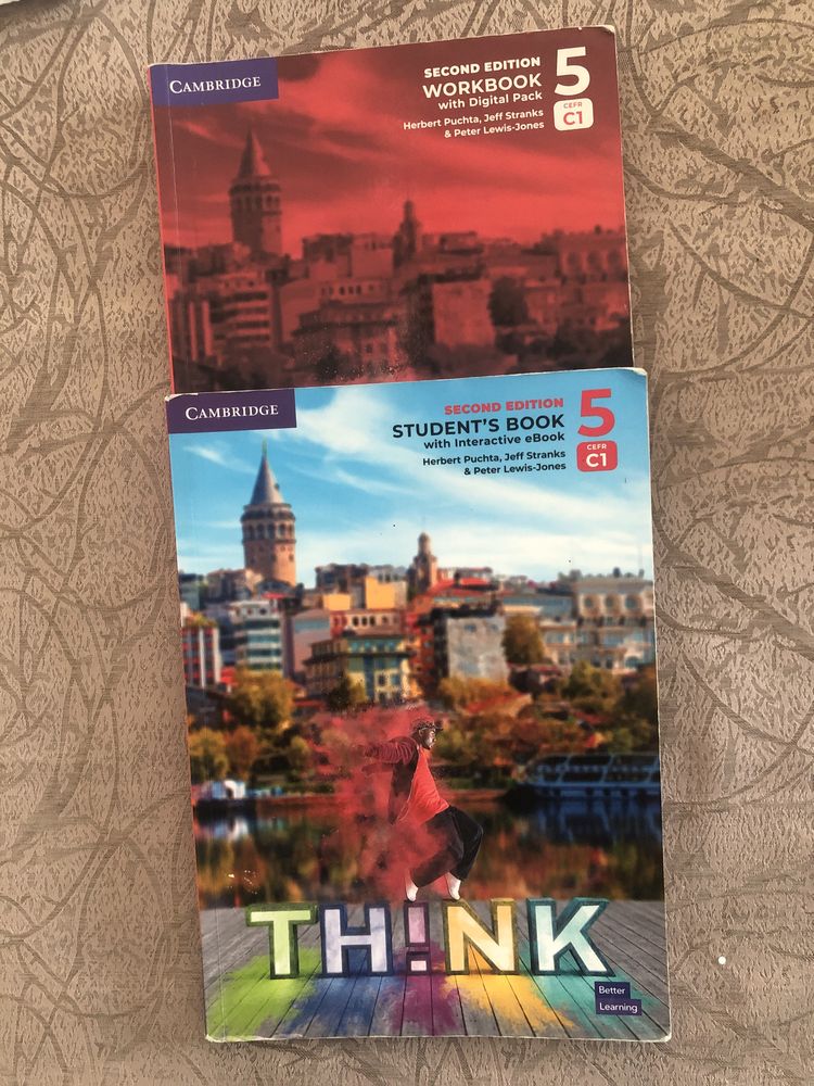 Workbook  and student’s book think 5