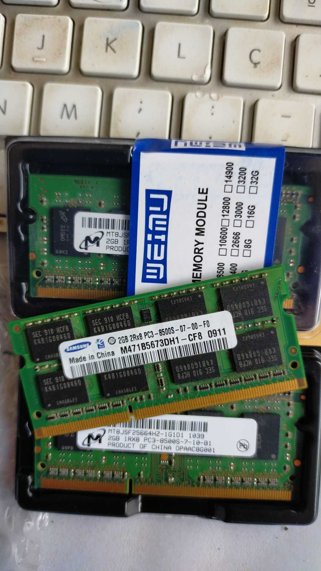 8GB RAM SO-DIMM 4x2GB - DDR3