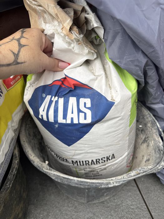 Zaprawa murarska klej Atlas  do siatek