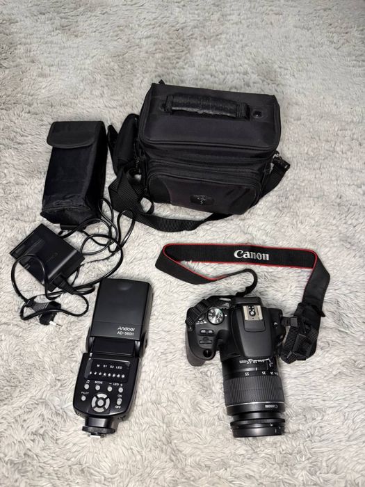 Фотоапарат CANON EOS 200D 18-55 Black