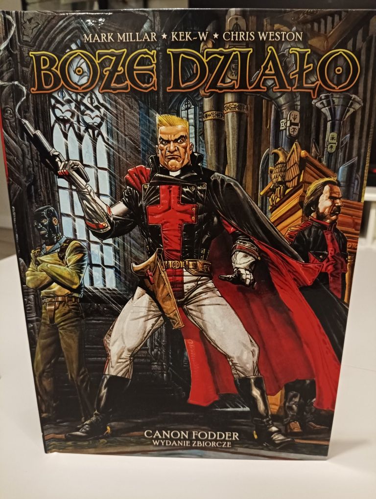 Boże Działo Canon Fodder limitowana okładka/ Mark Millar