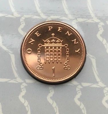 MOEDA 1994 UM 1 PENCE