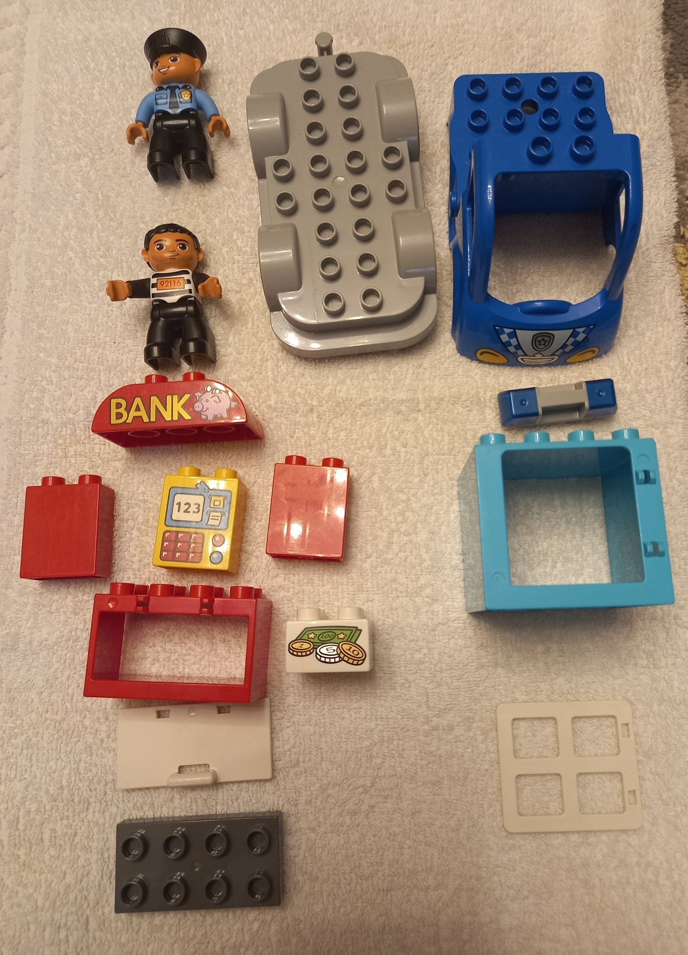 Lego duplo zestaw policyjny