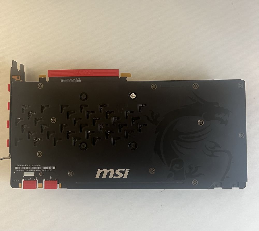 Відеокарта Gtx 1070 Ti Msi Gaming 8gb gddr5