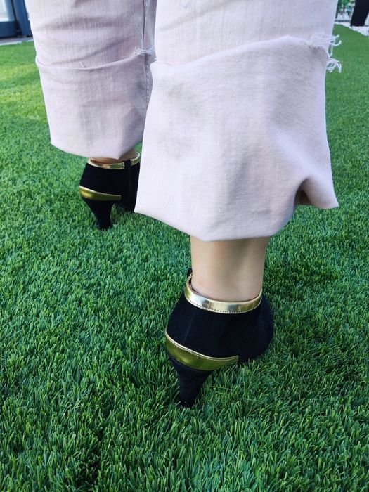 Botins Pretos Shein Tamanho 36