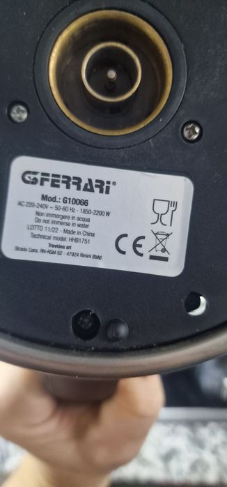 Czajnik elektryczny uszkodzony