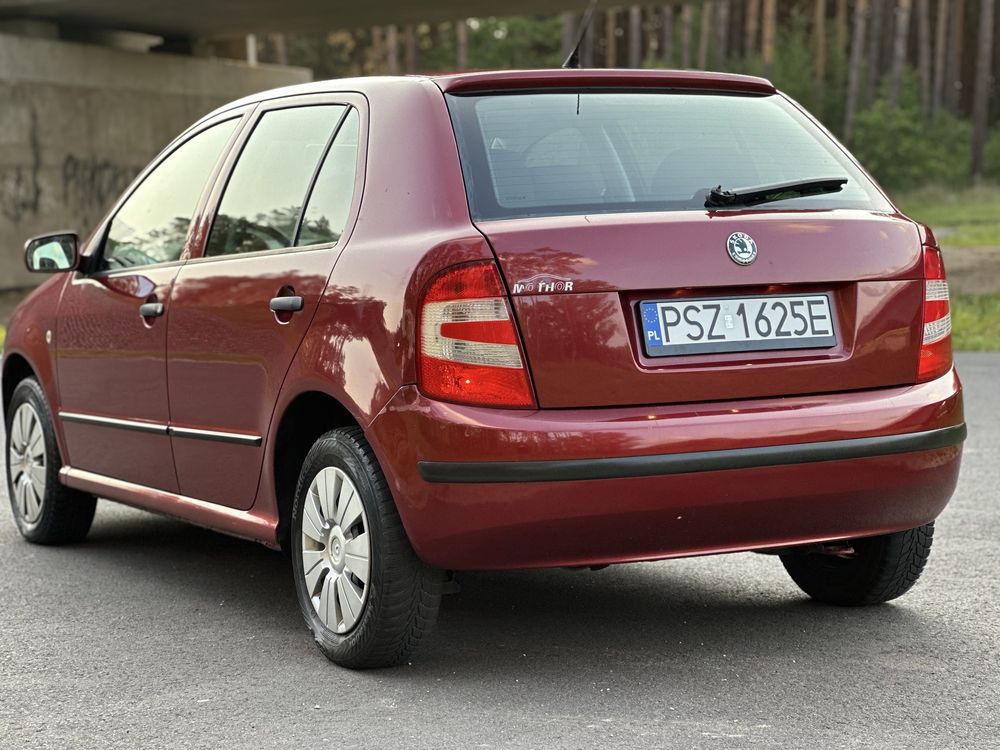 Skoda Fabia 1.4 75 KM • klima • z Niemiec • zarejestrowany •