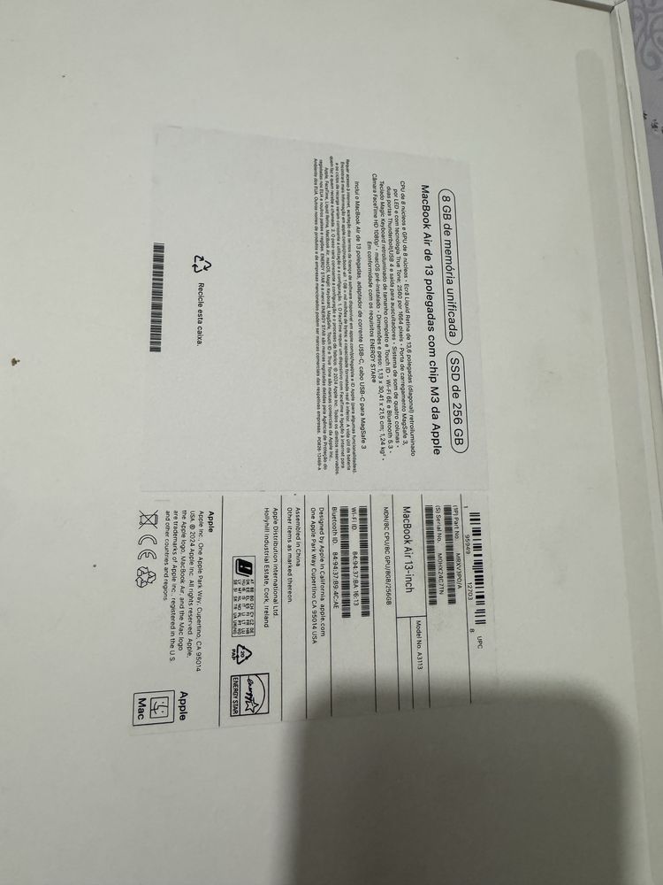 Macbook  Air 13 inch