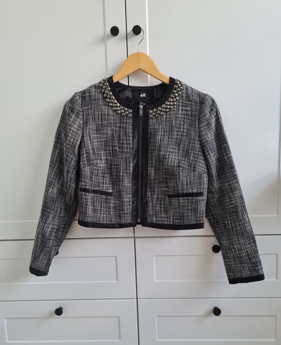 Krótki żakiet H&M 36 S