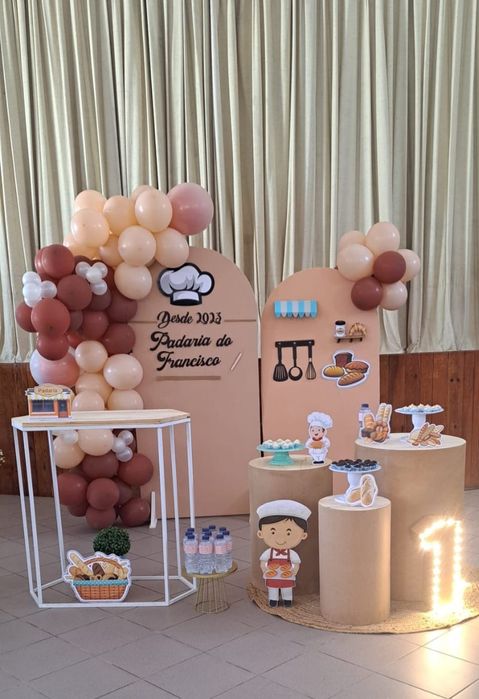 Decoracao festa,  pegue e monte