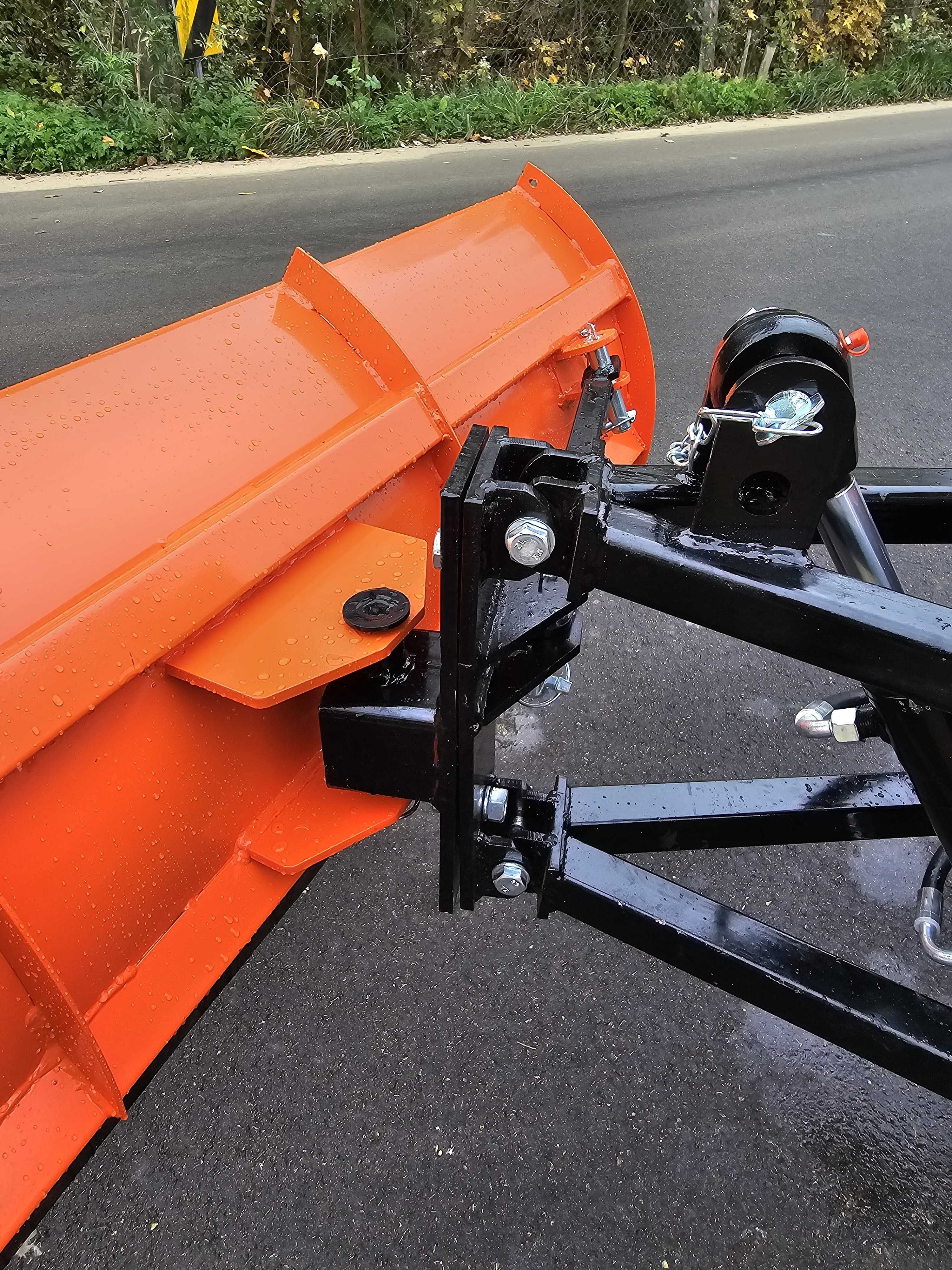 nowość Pług do śniegu mini traktorka kubota iseki yanmar mitsubishi
