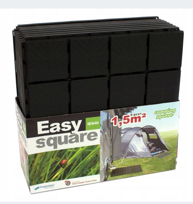 Prosperplast IES40 Easy Square 5 kompletów po  9 sztuk