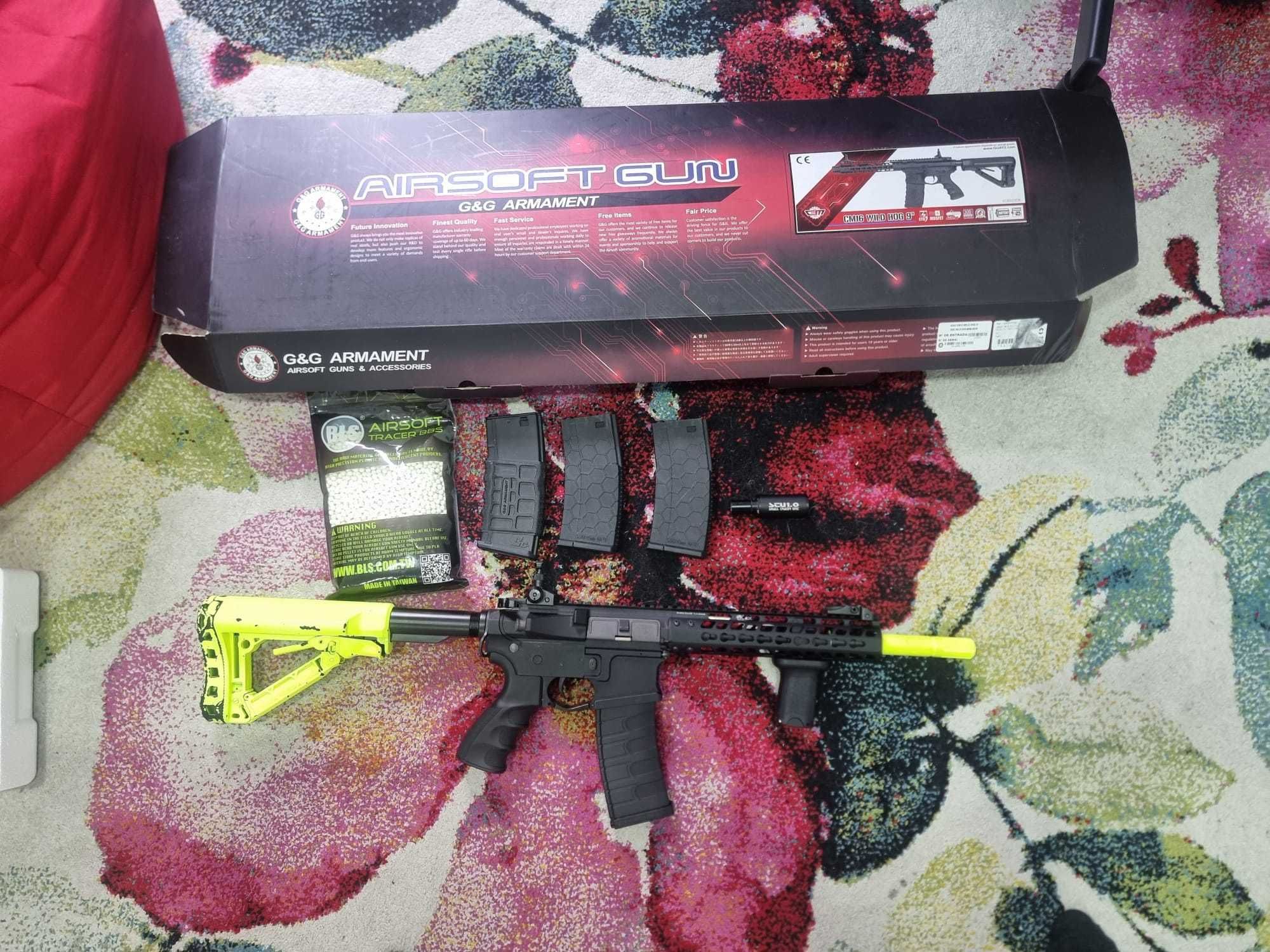 Arma Airsoft - CM16 Wild Hog 9" 210€