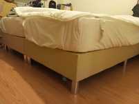 Cama sommier solteiro 90x200cm