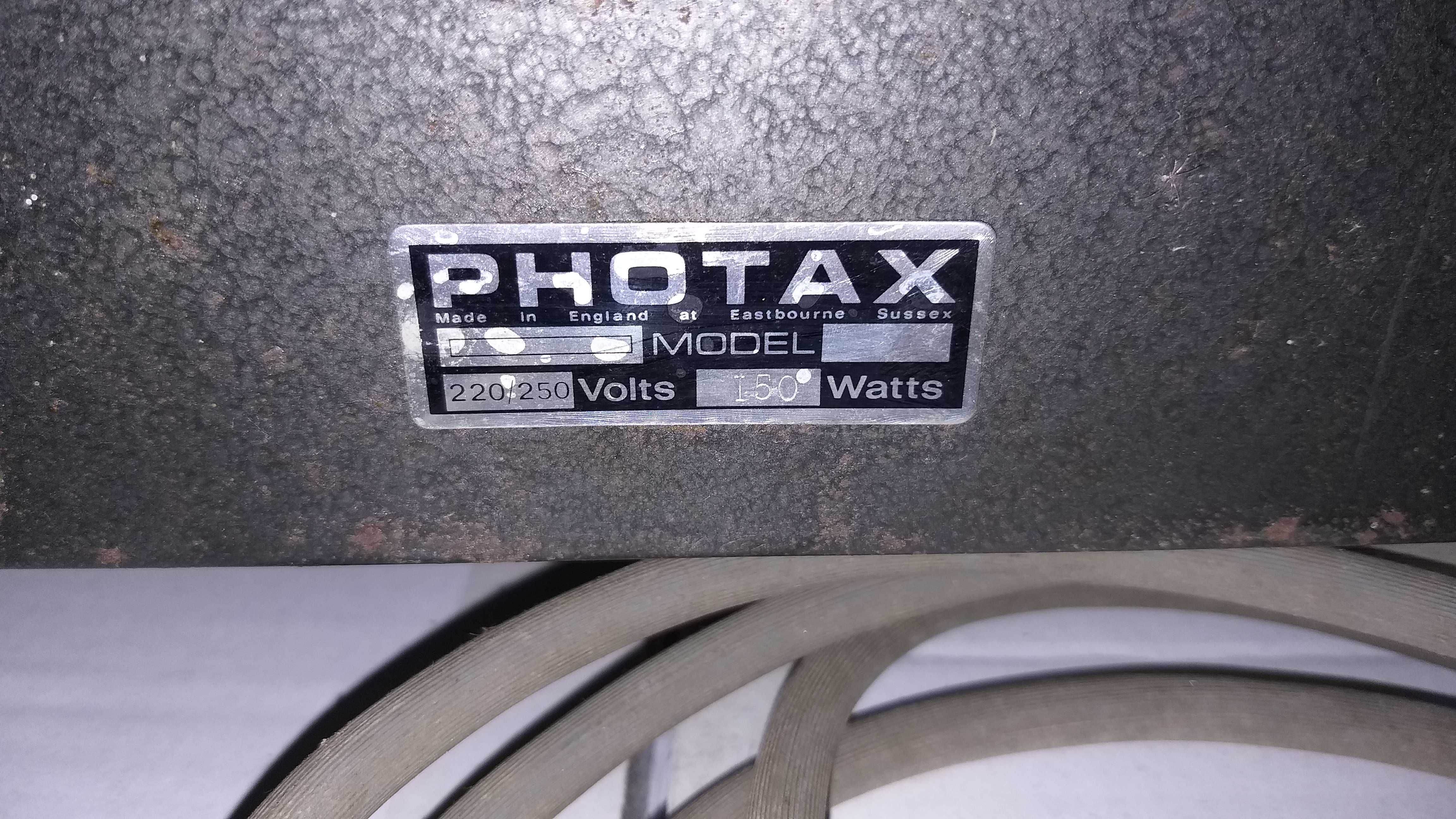 Secador/vidrador de fotografia amadora Photax