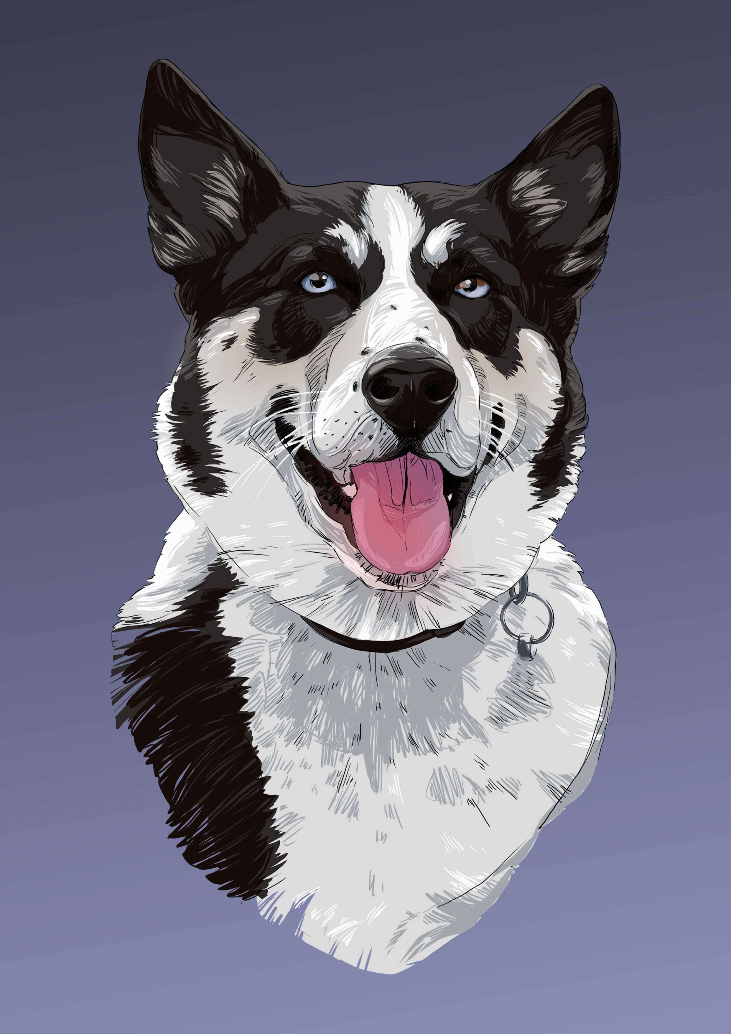 Portret pupila- PREZENT
