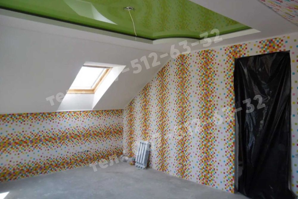 Поклейка обоев / Шпаклевка стен / Покраска стен / Поклейка шпалер Киев