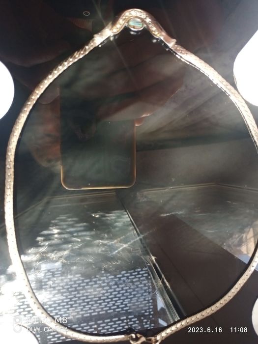 Кол'є  позолочане з натуральним камінцем і цирконами в доброму стані