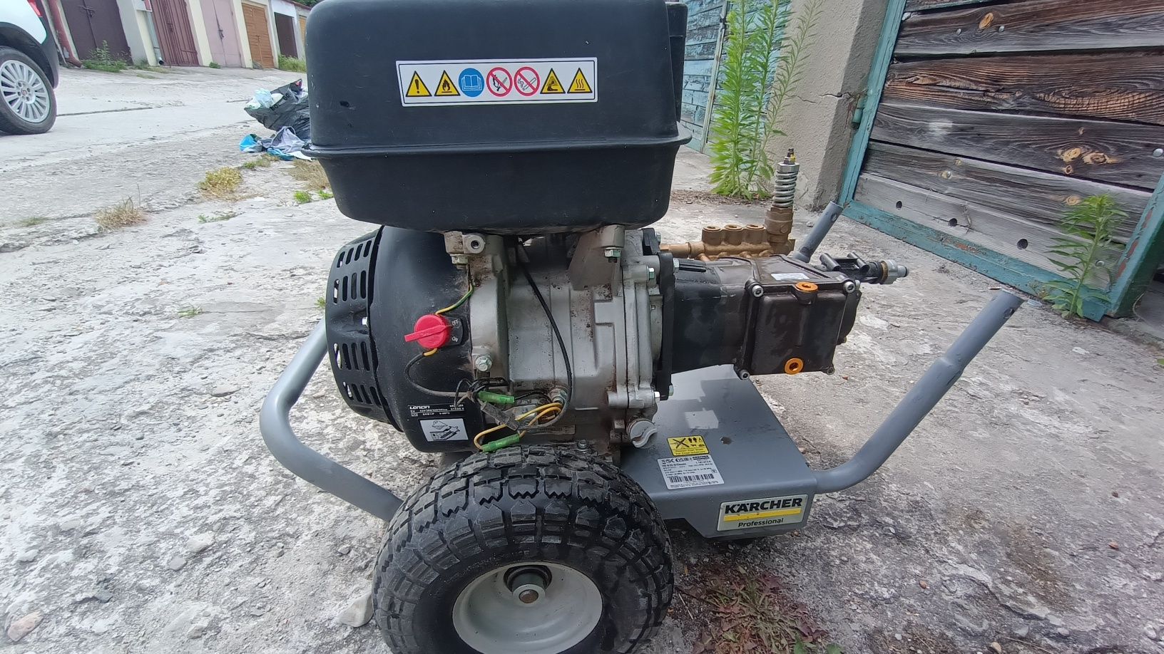Biznes Karcher 9/25 spalinowy 300 bar plus cały osprzęt