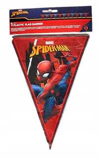 girlanda dekoracyjna imprezowa spiderman 4.3 m