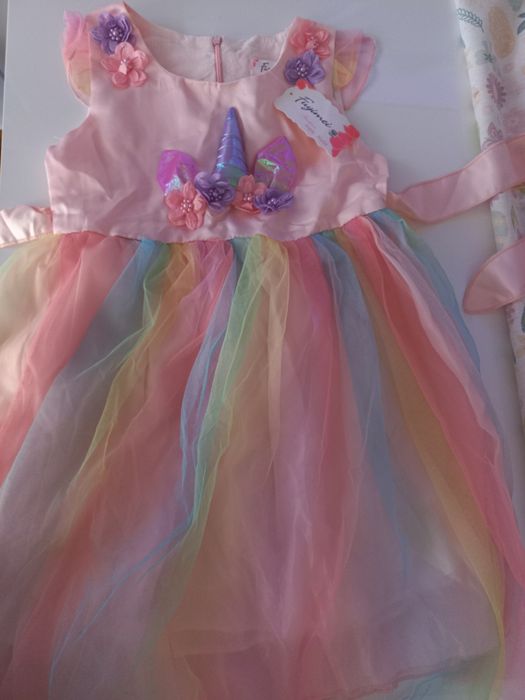 Sukienka unicorn jednorożec dla dziewczynki nowa z metkami