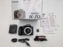 .Aparat Pentax K-70 body - 32GB - tylko 5 tys. zdjęć - jak nowy!