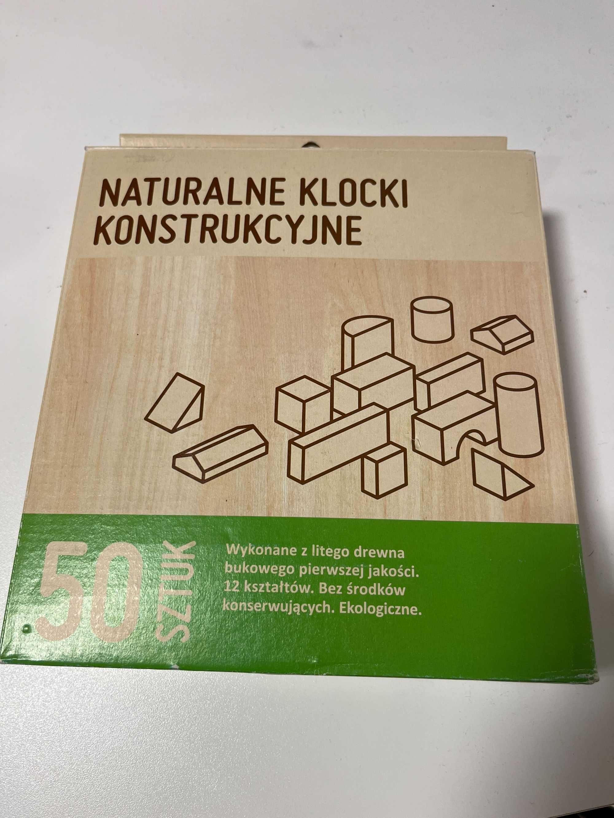 Naturalne klocki konstrukcyjne - 7 opakowań