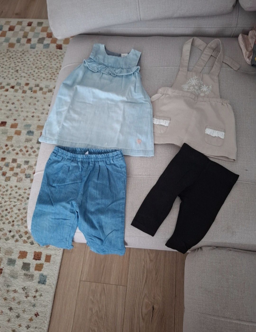 Conjunto roupa bebé menina