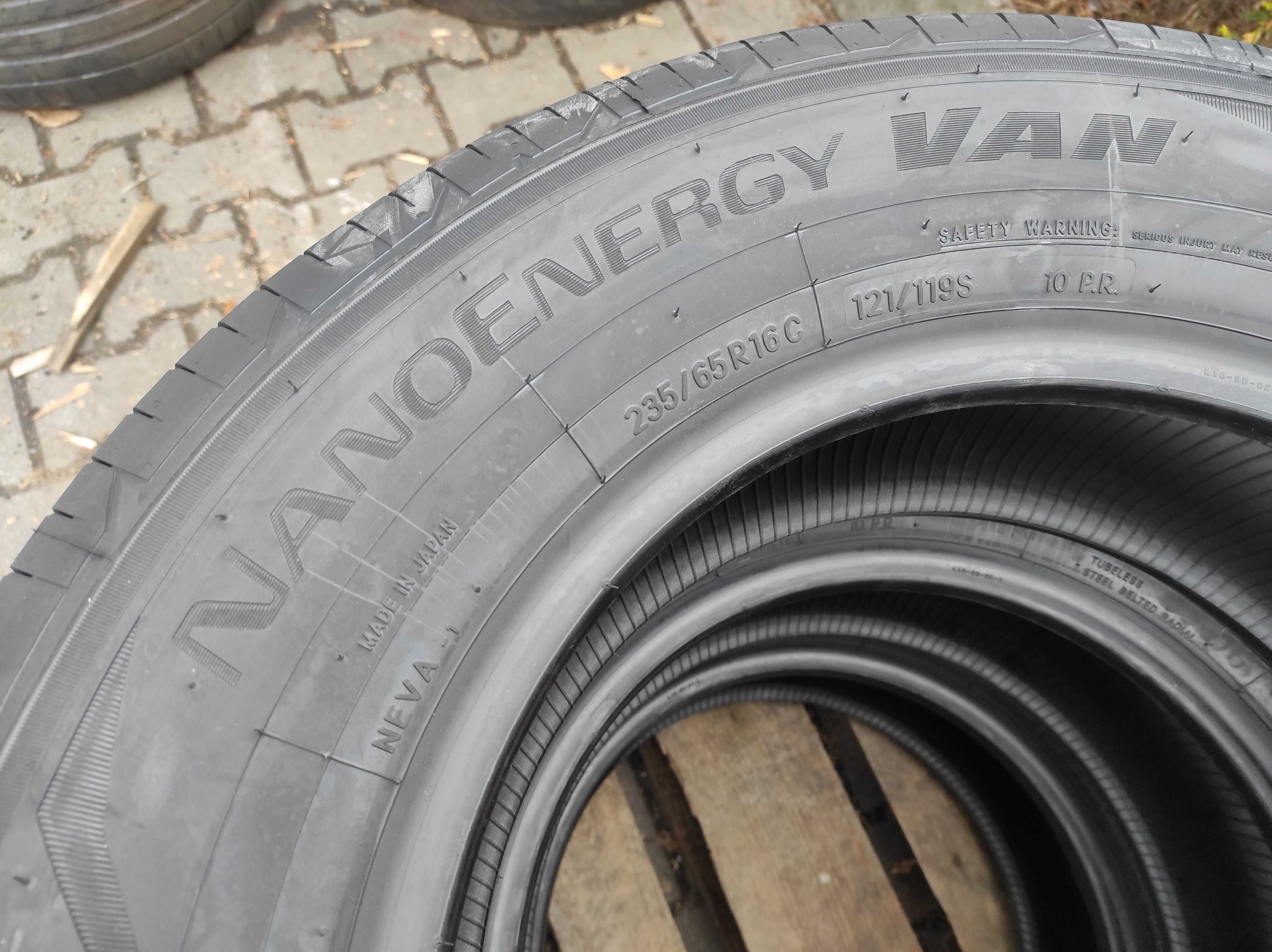 NOWE letnie 4x 235/65 R16C 121S Toyo NanoEnergy Van 2023 WYSYŁKA