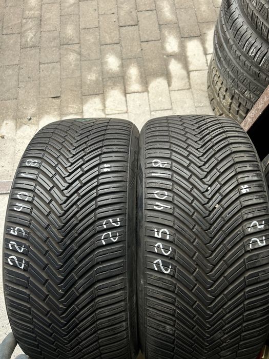 225/40/18 Continental пара шини б/у склад резина