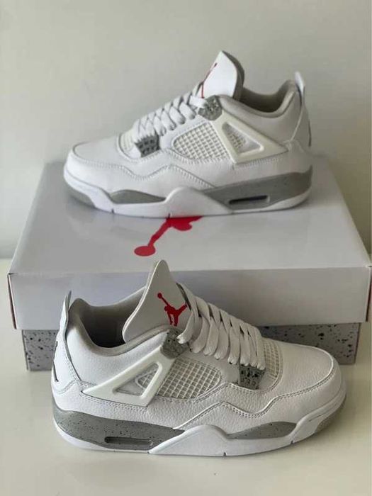 "Buty Trampki" Jordan_4_Retro_White_Oreo R.37.5