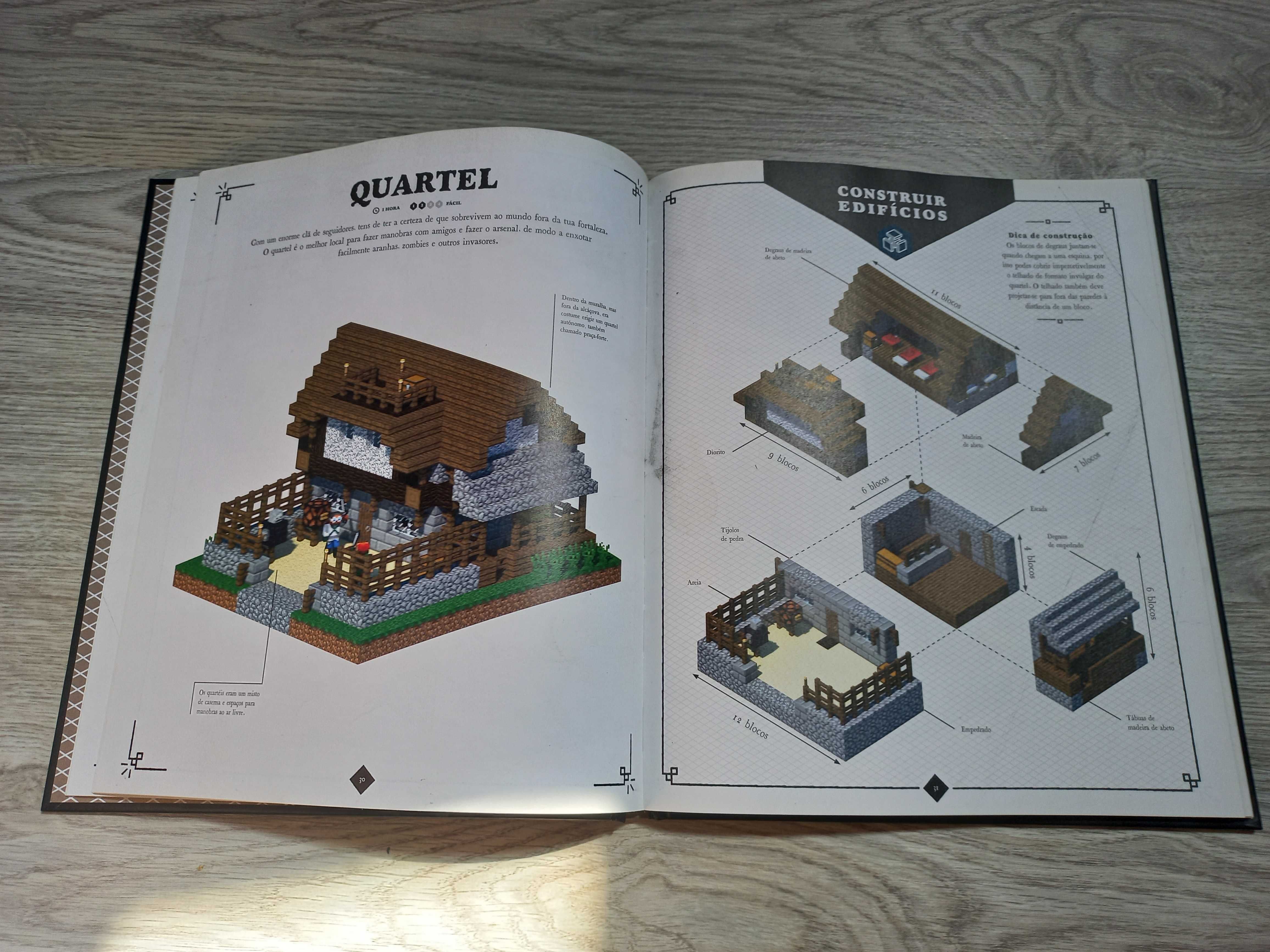 Livro Minecraft Fortalezas Medievais