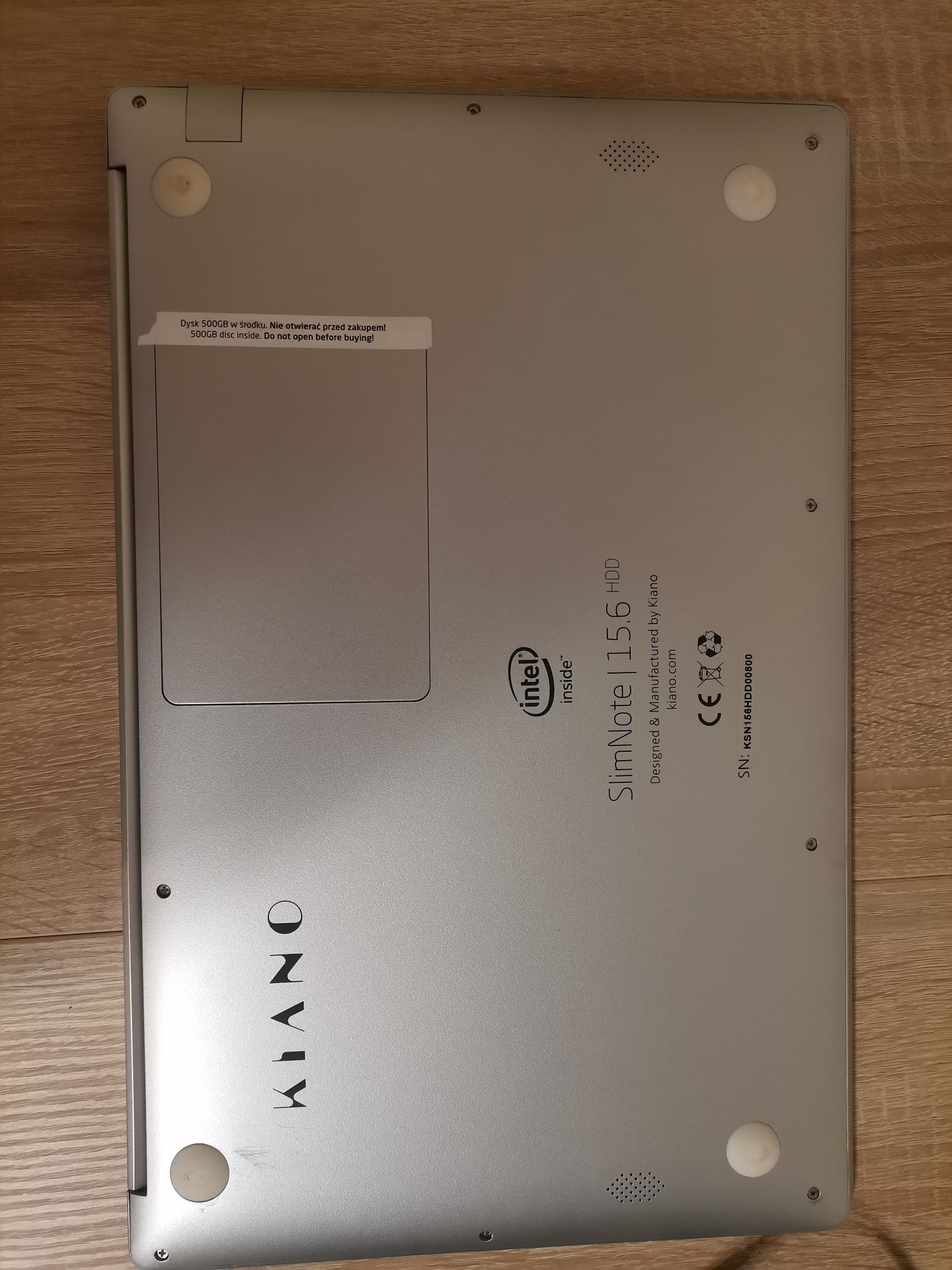 Laptop SlimNote 15.6 HDD