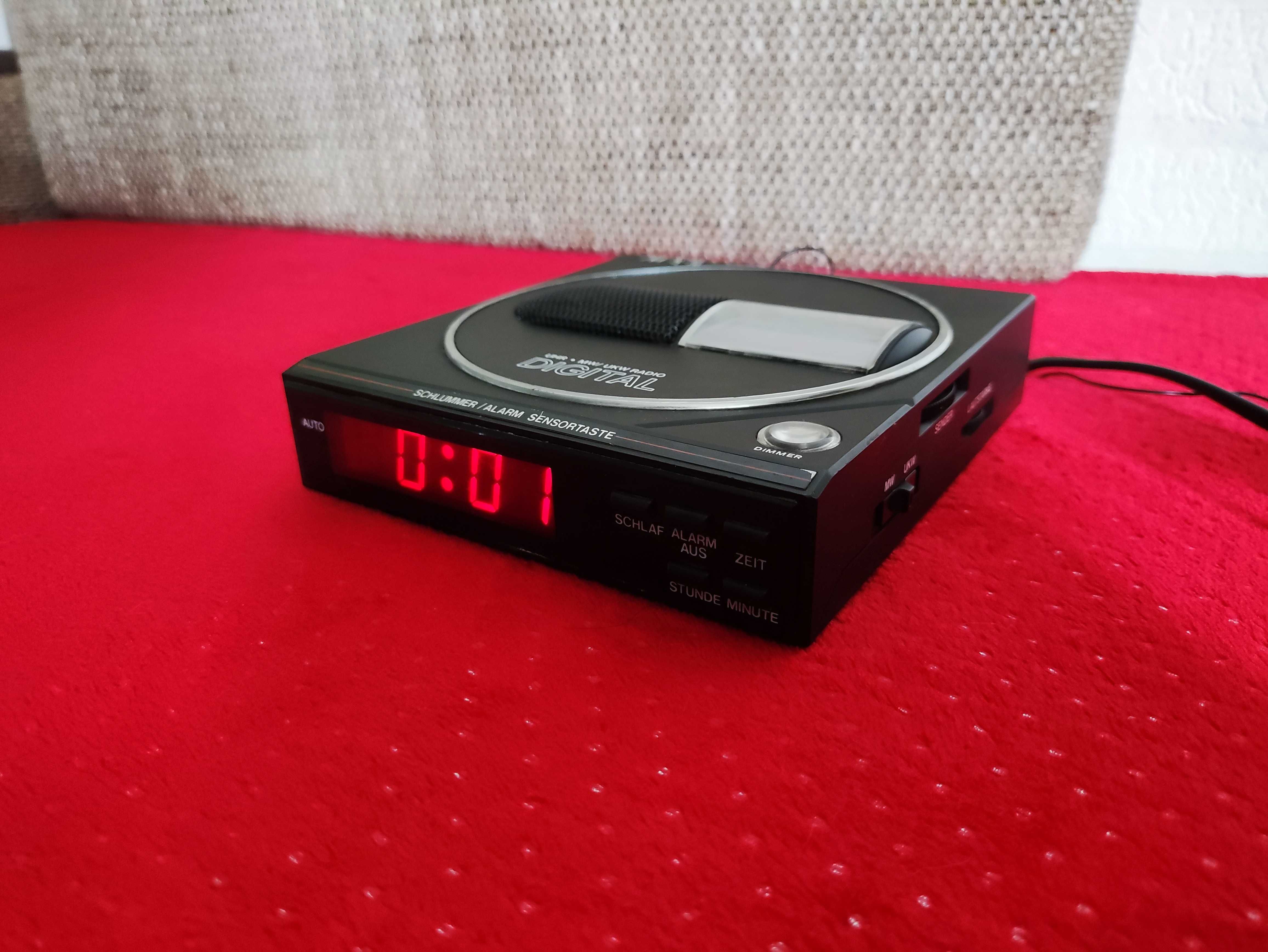 Radio Radiobudzik Zegar LED Zegarek MSR3802 Budzik Alarm małe Radyjko