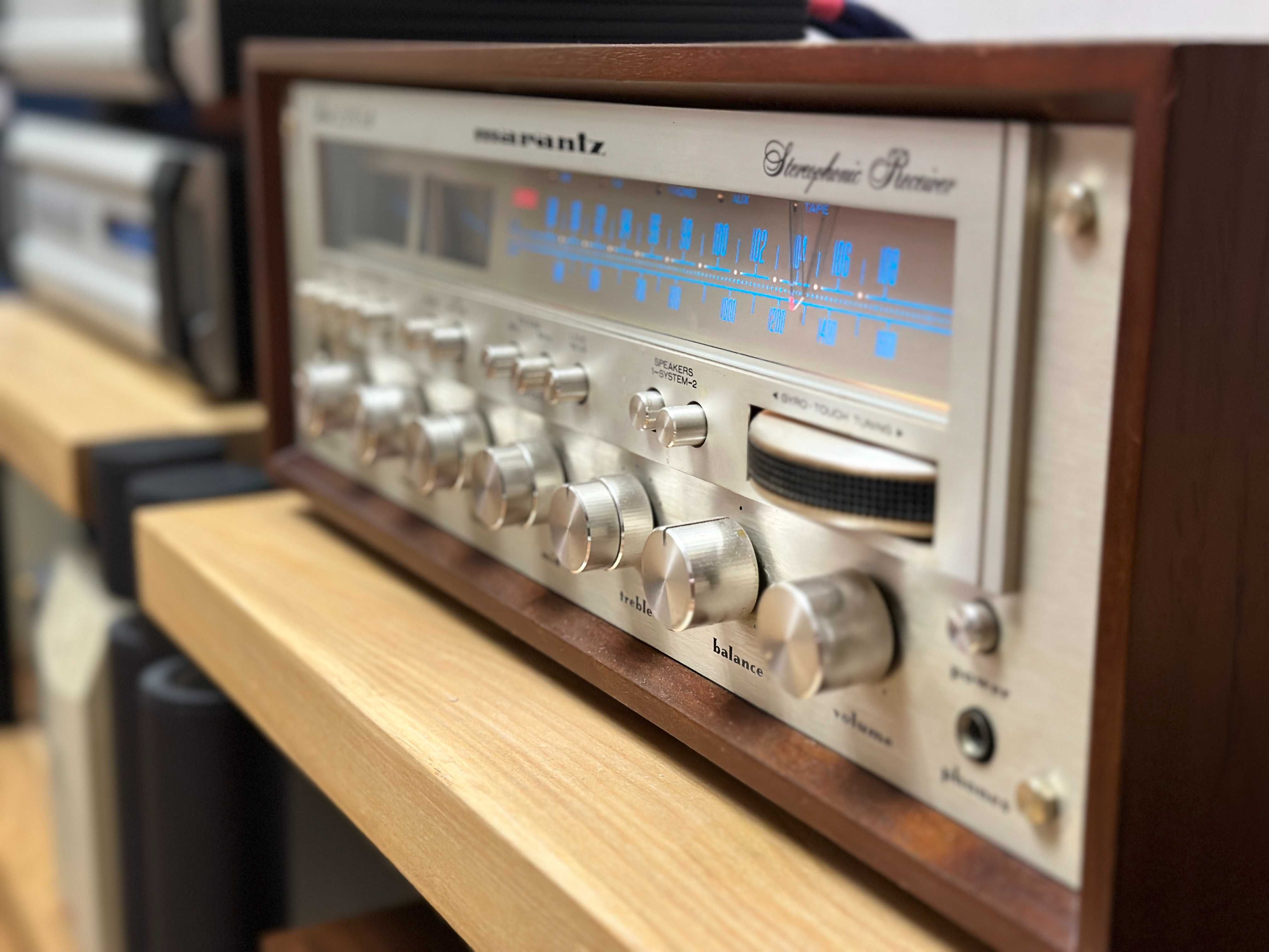 Ресивер Marantz 2265B в деревяному "макінтоші"