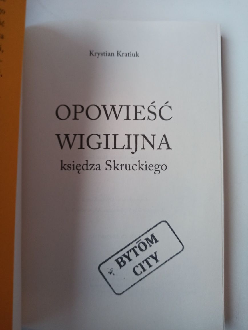 Opowieść wigilijna księdza Skruckiego - Krystian Kratiuk