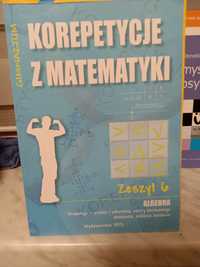 Korepetycje z matematyki zeszyt 6 algebra.