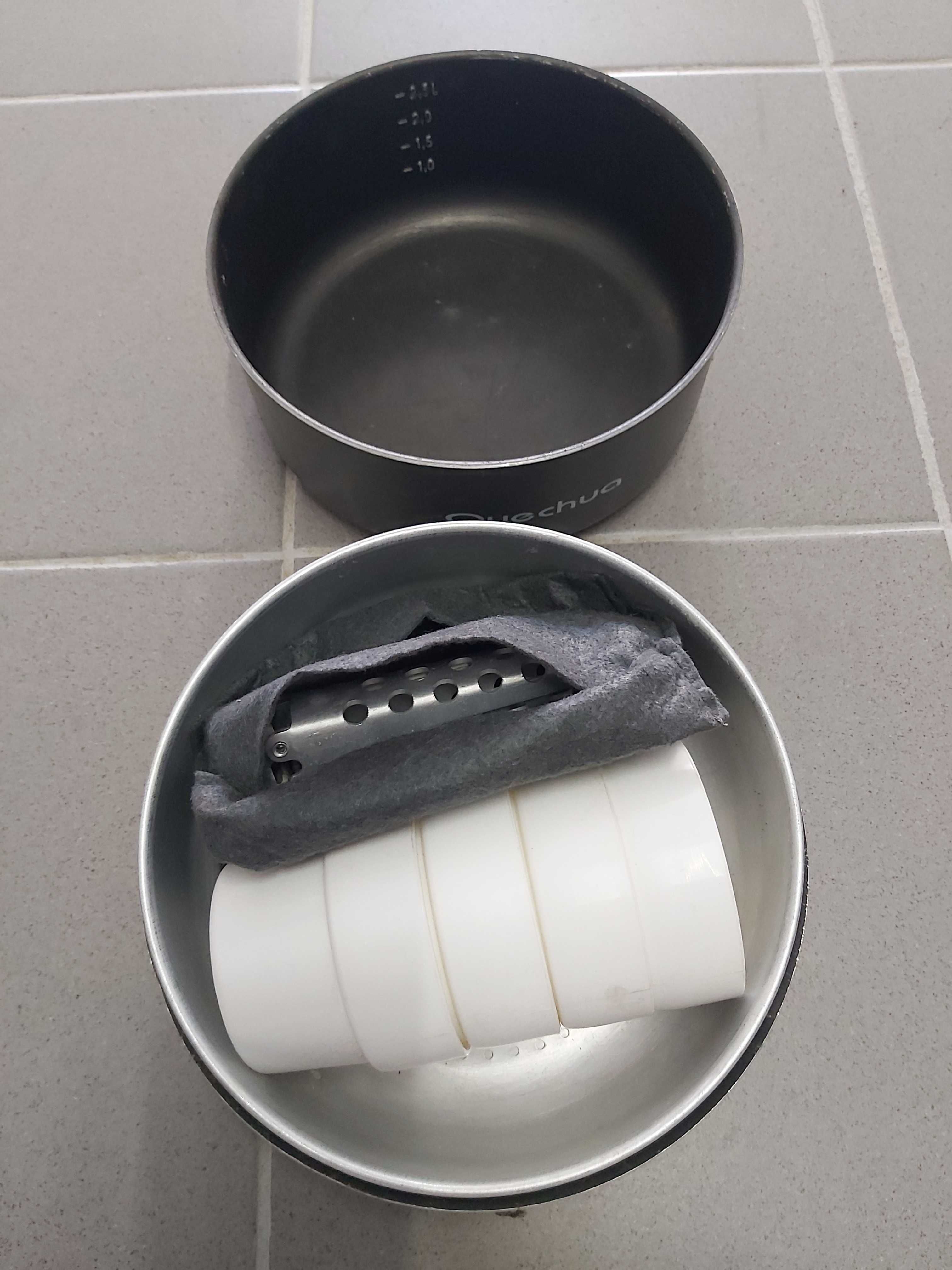Utensílios Cozinha Queshua Campismo 4 Pessoas