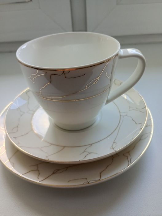 Trio porcelanowe Maria Paula z fabryki Karolina