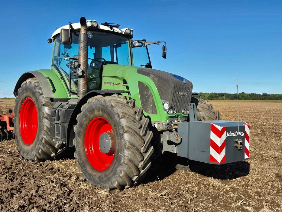 Fendt 936 Vario 55km/h obciążnik zaczepy opony jak nowe ciągnik