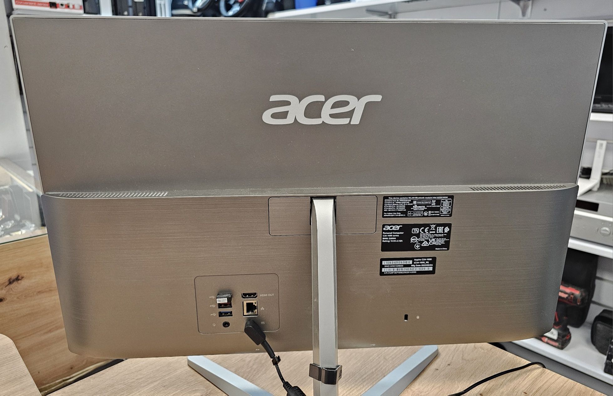 All in one Acer Aspire C24-1650 i5-11357/512SSD/8RAM- Lumik Sieradz