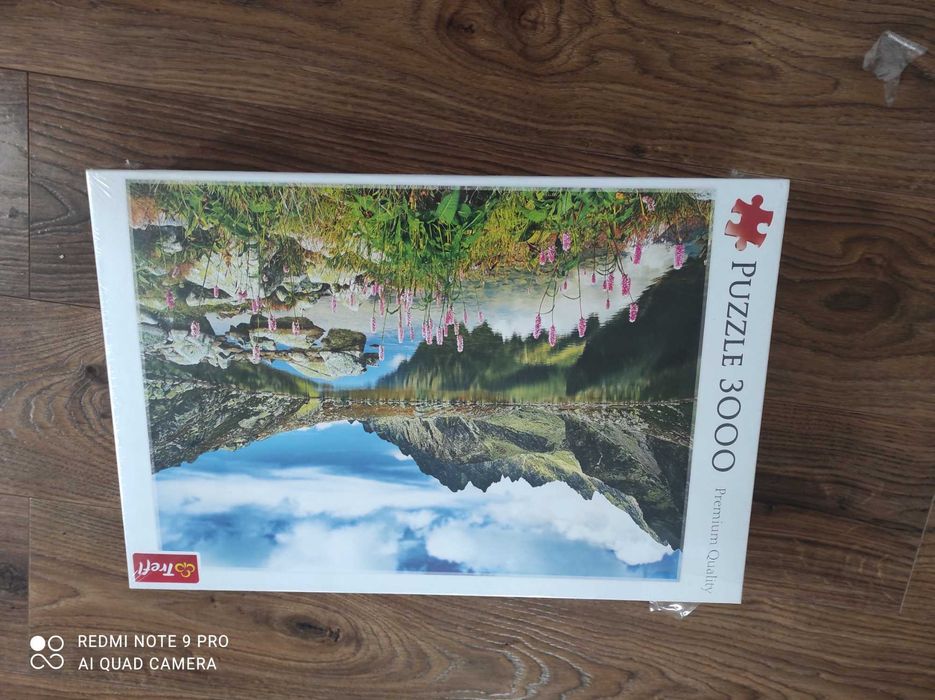 Puzzle Trefl 3000 elementów Staroleśniański staw Tatry