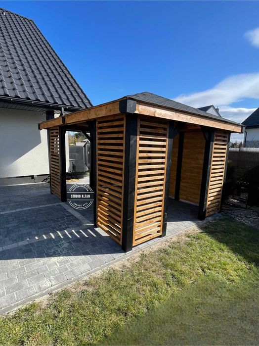 Altana Ogrodowa LUNA 4x3 - Nowoczesna Altana Prostokątna