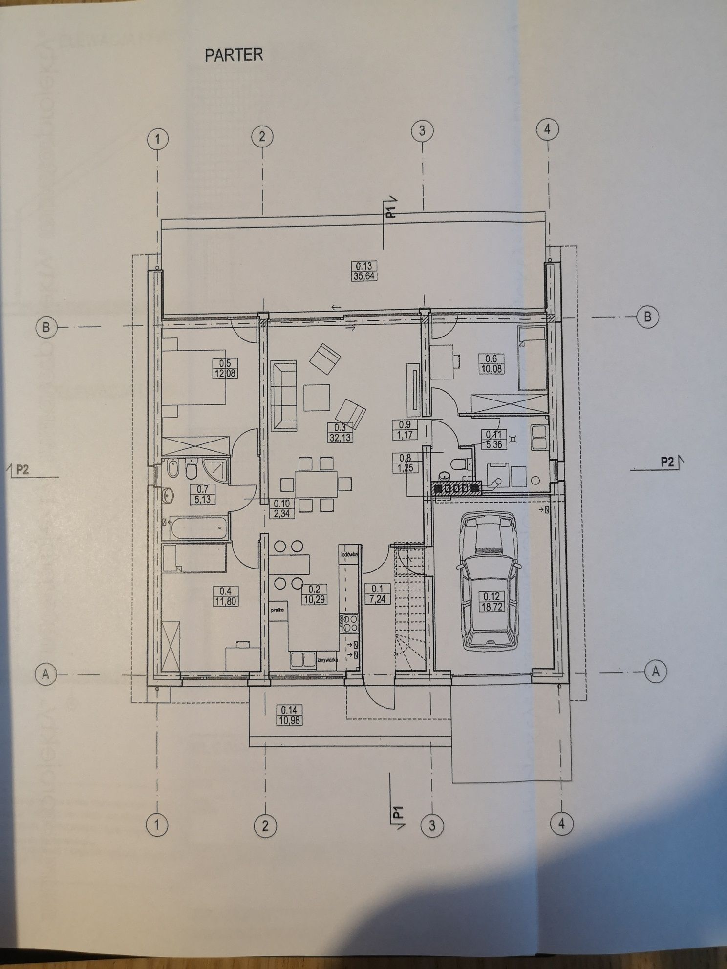 Projekt domu Murator C365e Przejrzysty - wariant V