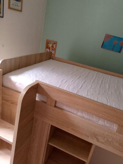 Łóżko piętrowe + materac gratis