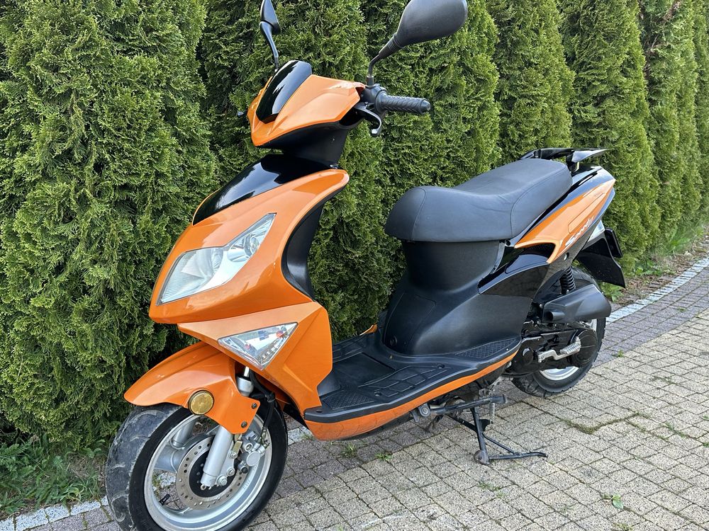 Piekny Skuter 50cc 4t*Przygotowany Na Sezon*BDB STAN*Transport Cała PL