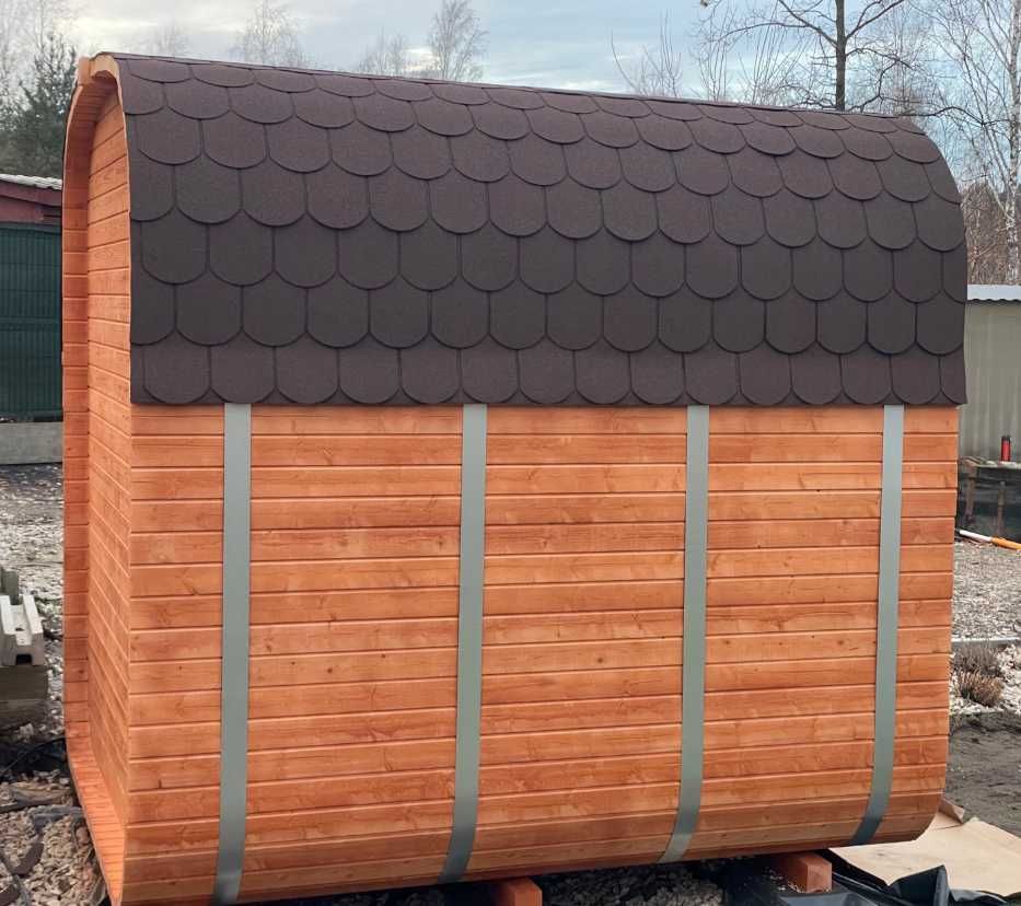 Sauna zewnętrzna + piec + MONTAŻ z DOJAZDEM