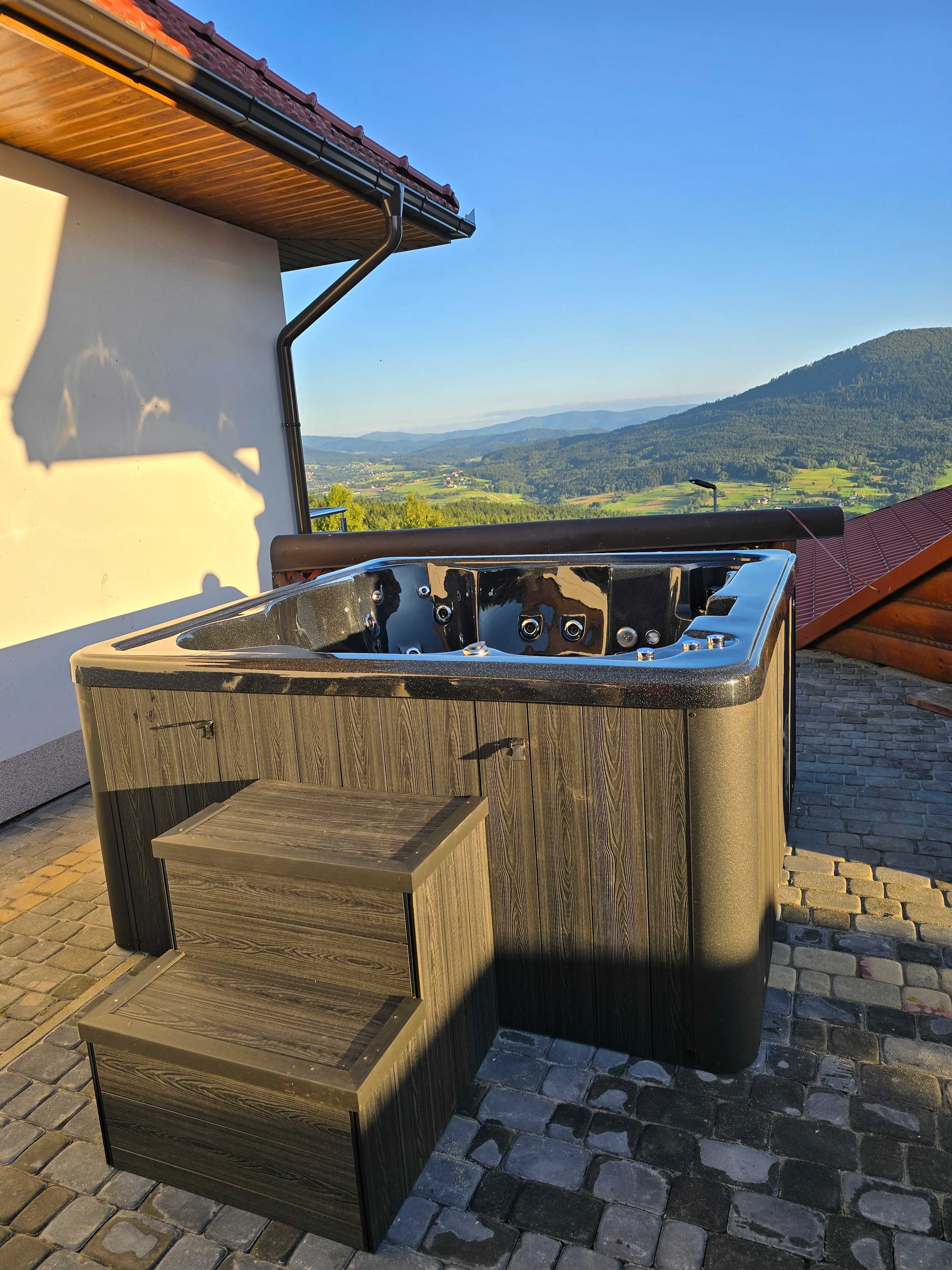 Jacuzzi ogrodowe 6os balia wanna spa