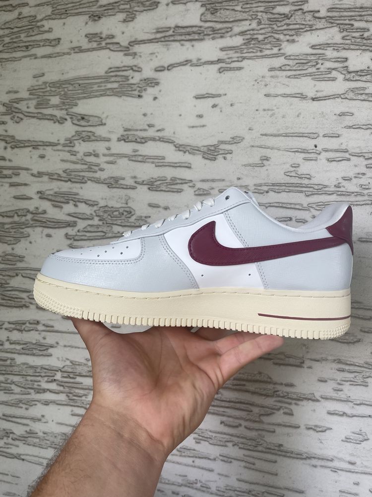 Nike Air Force 1 Low Just Do It Photon Dust Team Red 44 *NOWE*