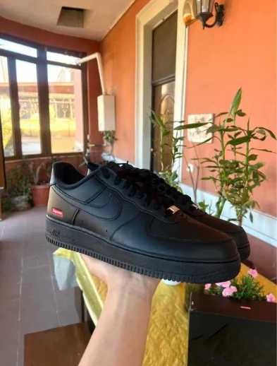 Buty Nike Air Force 1 Low Supreme Black R.36